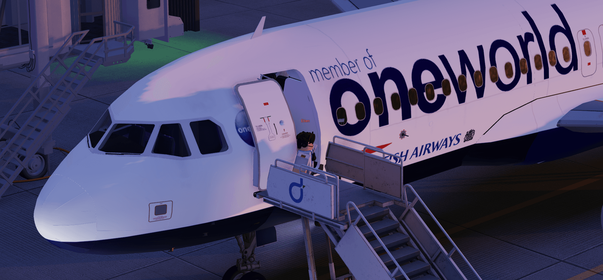 BA Oneworld Livery